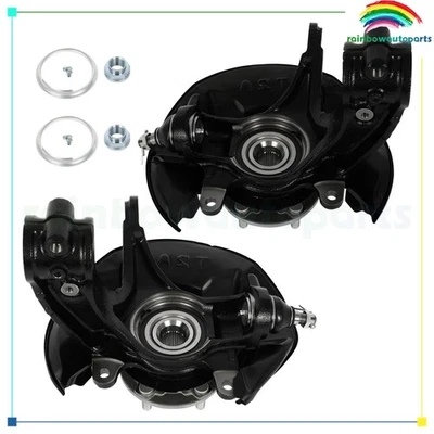 2x Front Wheel Hub Bearing Knuckles Assembly For Honda Accord 2013-2016 Foto 1 de 4