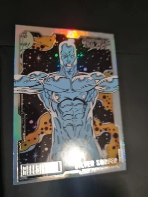 2023 UD Marvel Infinity Trilogy Silver Surfer Rainbow #5 - Image 1 of 2