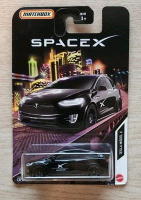 2024 Matchbox Space X Tesla Model X Diecast Car 1/64 - Image 1 of 2