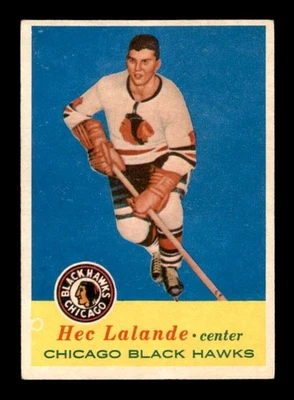 1957 Topps #31 Hec Lalande   EXMT+ X3180172 - Image 1 of 2