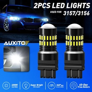 AUXITO 3157 3156 LED Bombilla trasera trasera reversa blanca para Ford F-150 2018 2x - Imagen 1 de 9