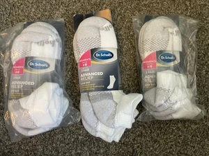 NEW Dr. Scholl's Women Advanced Relief Blister Guard Low Cut Socks 6 Pair 3Pk - Picture 1 of 8