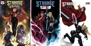 (3 Pack) Strange Academy 9, 10, 11 Exclusive Variants 2021 Scarlet Witch, Magik - Picture 1 of 16