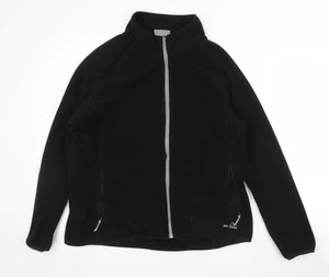 Peter Storm Women Black Fleece Zip Jacket Size 20 - Picture 1 of 12