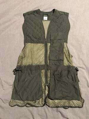 Allen Shooting Vest Men’s XL/XXL Sage Green Brown Mesh Pockets Full Zip Hunting - Image 1 of 4
