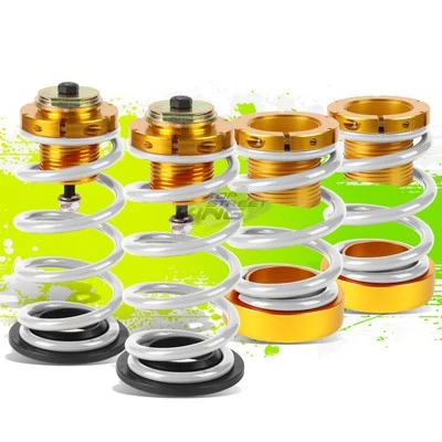 KIT COILOVER SUSPENSIÓN MUELLE BLANCO 1"-4" REPUESTO PARA HONDA CIVIC 06-11 Foto 1 de 4