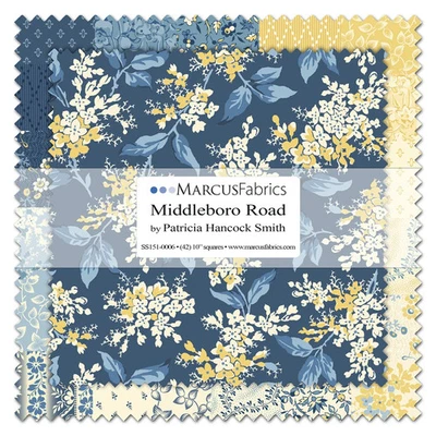 10in Squares, Middleboro Road, Layer Cake 42pcs Marcus Fabrics - Image 1 of 4