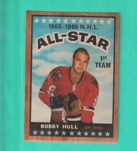 1967 #125 Bobby Hull Chicago Blackhawks - Imagen 1 de 2
