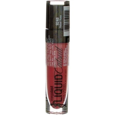 2 Pack Wet n Wild MegaLast Catsuit Liquid Matte Lipstick, Rebel Rose 924B, 0.... - Image 1 of 4