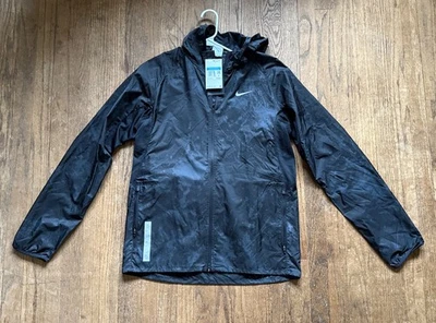 $190 Nike Running Division Black Repel Full Zip Packable Men's M Jacket - Image 1 of 3
