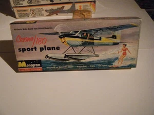 RARE VINTAGE CLASSIC 1957 1/41 Sc 1960's CESSNA 180 SKYWAGON Sport Float Plane - Bild 1 von 18
