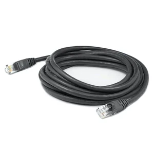 AddOn Networks ADD-1MCAT5E-BK networking cable Black 1 m Cat6a U/UTP - Picture 1 of 1