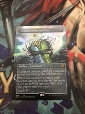 MTG Sword Of Body And Mind Box Topper Showcase Double Masters Brand NEW MINT