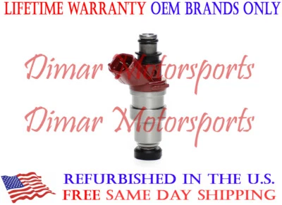 Injetor de combustível único OEM compatível com Lexus Toyota V6 2.5L - Imagem 1 de 4