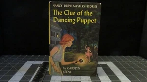 Nancy Drew Book #39 The Clue of the Dancing Puppet 1962 Hardcover Carolyn Keene - Imagen 1 de 7
