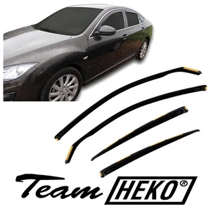 Deflectores De Aire / De Viento Para Mazda 6 2007-2012 4 Puertas Limusina 4 Pcs - Imagen 1 de 10