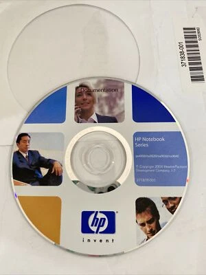 HP Notebook Series Documentation CD 2004  ~ CD-ROM - Image 1 of 3