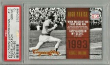 2012 Panini Cooperstown Reggie Jackson High Praise PSA 10