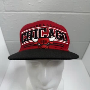 CHICAGO BULLS Windy City Hat Cap Mens Hardwood Classics 7-3/8 Red 59Fifty NBA - Picture 1 of 10
