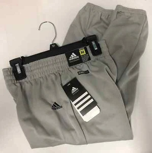 (Lot of 45) Adidas Youth Gray Baseball Pants Rear Pockets Belt Loops Zip - Picture 1 of 7