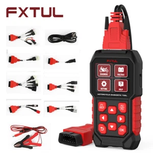 OBD2 Motorcycle Diagnostic Scanner Code Reader Fit For Kawasaki Yamaha Honda Etc - Picture 1 of 13