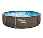 Quick Up Pool Set | Summer Waves 366x91 cm | Garten- & Familienpool Swimmingpool