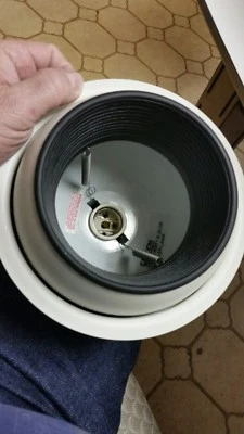 Progress Lighting white eyeball  Recessed Trim. P6690-30 - Image 1 of 4