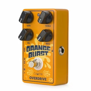 Caline CP-516 Orange Burst Overdrive Effects Pedal (UK Stock) - Picture 1 of 4