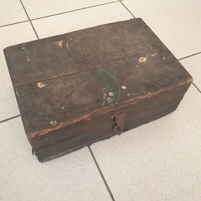 COFFRE ou caisse en BOIS de Marin ANCIENNE 18 Eme siecle - Photo 1/4