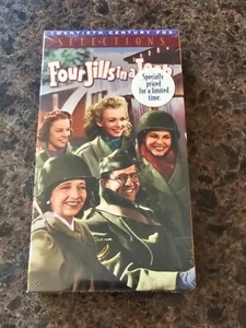 BRAND NEW Four Jills In A Jeep (VHS; 1996) Kay Francis RARE Sealed OOP Watermark - Picture 1 of 6