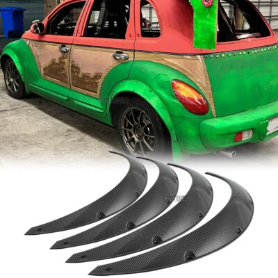 For Chrysler PT Cruiser Fender Flares Extra Wide Body Wheel Arches Carbon Fiber — 第 1/4 张图片