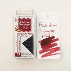 Private Reserve Ink Cartridges - Burgundy Mist - Picture 1 of 1