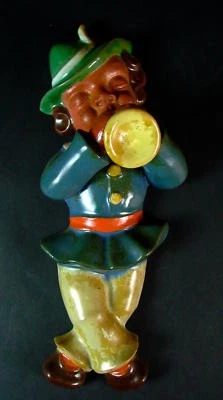 Wandmaske 1950 -  Keramikfigur signiert - Image 1 of 4