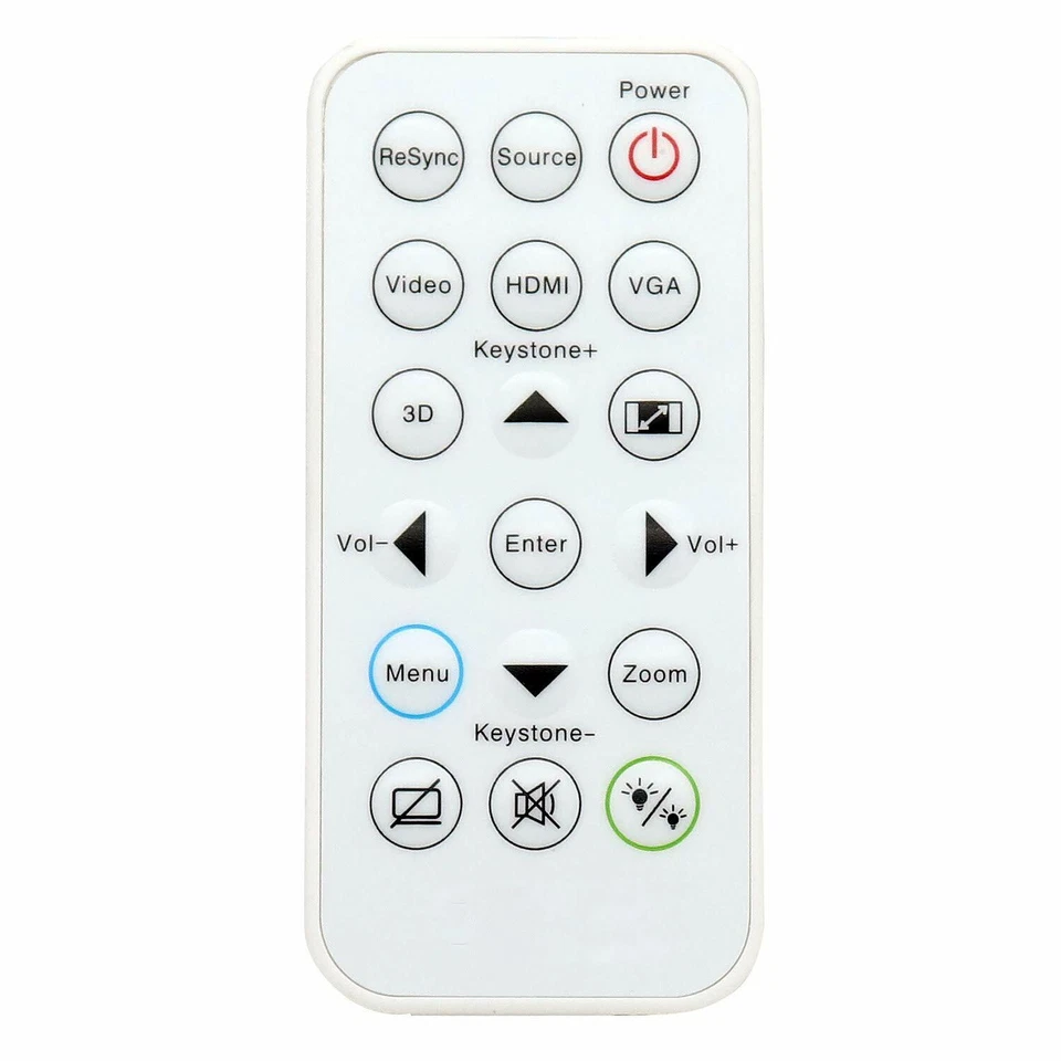 Projector Remote Control IR29033 for InFocus IN110xv IN112xv IN114xv IN116xv - Image 1 of 4