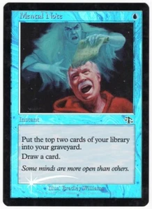 Mental Note 2002 Judgment FOIL Blue Common Instant MTG SP - NM AZ2 - Picture 1 of 2