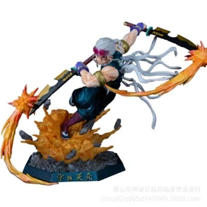 Demon Slayer Uzui Tengen Figur Anime Ornament strahlt Licht aus 37 cm statischer Zustand Geschenk - Bild 1 von 7