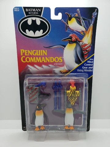 Kenner Batman Returns Penguin Commandos Figures 1991 Vintage DC Comics MOC Cover