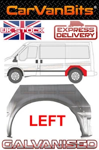 FOR FORD TRANSIT SWB 00-14 MK6 MK7 REAR WHEEL ARCH REPAIR BODY RUST PANEL LEFT - Picture 1 of 5