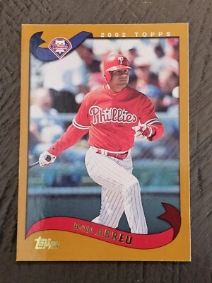 2002 Topps - #13 Bobby Abreu Philadelphia Phillies  - Image 1 of 2