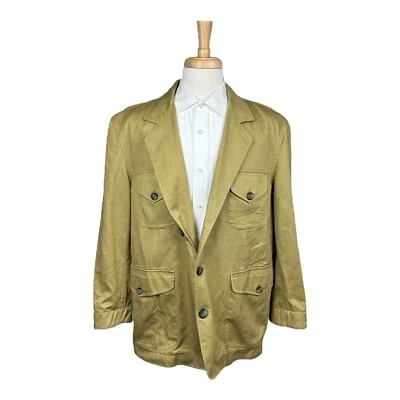 Chaqueta de fotógrafo militar J.Peterman caqui al aire libre talla 48 nueva sin etiquetas Foto 1 de 4