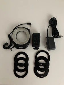 Neewer Ring 48 LED Video Camera Macro Ring Light with six (6)Lens Adapter Rings - Picture 1 of 12