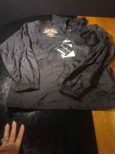 Harley Davidson Jacket Daytona Beach Black Large Ultra Club NWT promol rare - Picture 1 of 11