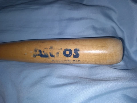 Houston Astros Astrodome 1988 Souvenir Mini Wood Bat Jose Cruz Cover