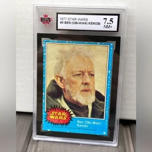 1977 Star Wars #6 Ben Obi Wan Kenobi KSA 7.5 FRESHLY GRADED NOT PSA - Bild 1 von 3