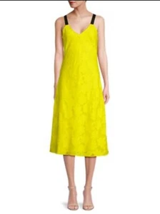 DKNYClipped Jacquard Floral Dress - Picture 1 of 7