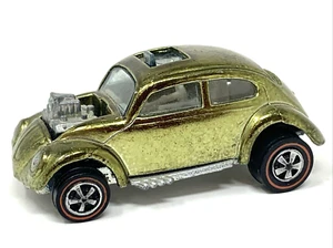 Volkswagen Hot Wheels Redline 1967 personalizado oliva con interior blanco - excelente - Imagen 1 de 13