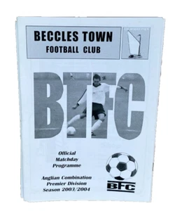 BECKLES TOWN V SPROWSTON ATHLETISCH - ANGLIANISCHE KOMBINATION - 8/5/2004 - Bild 1 von 1