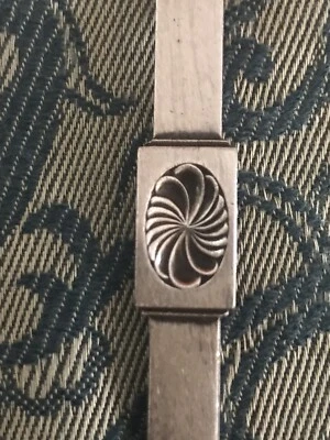 Barra de corbata Georg Jensen Dinamarca antigua de plata de ley # 76 Foto 1 de 4