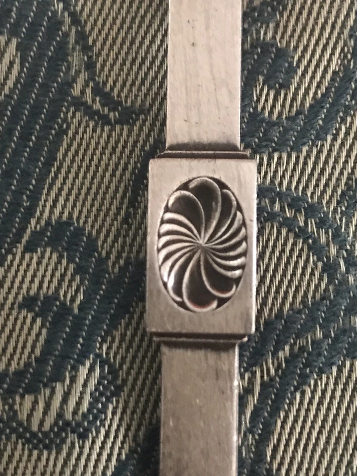 Barra de corbata Georg Jensen Dinamarca antigua de plata de ley # 76 Foto 1 de 4