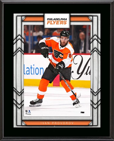 Ivan Provorov Philadelphia Flyers 10.5" x 13" Player Plaque Cover